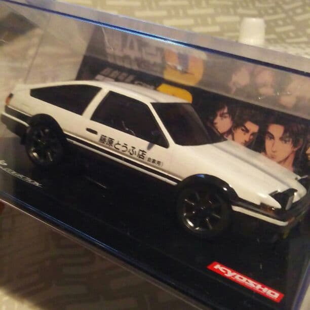 ラジコン ドリフト    イニシャルＤ☆ミニッツボディー４個セット！高橋ＦＤ～他