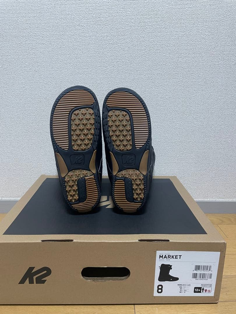 送料無料 K2 MARKET ブーツ ブラック　26cm (箱付)