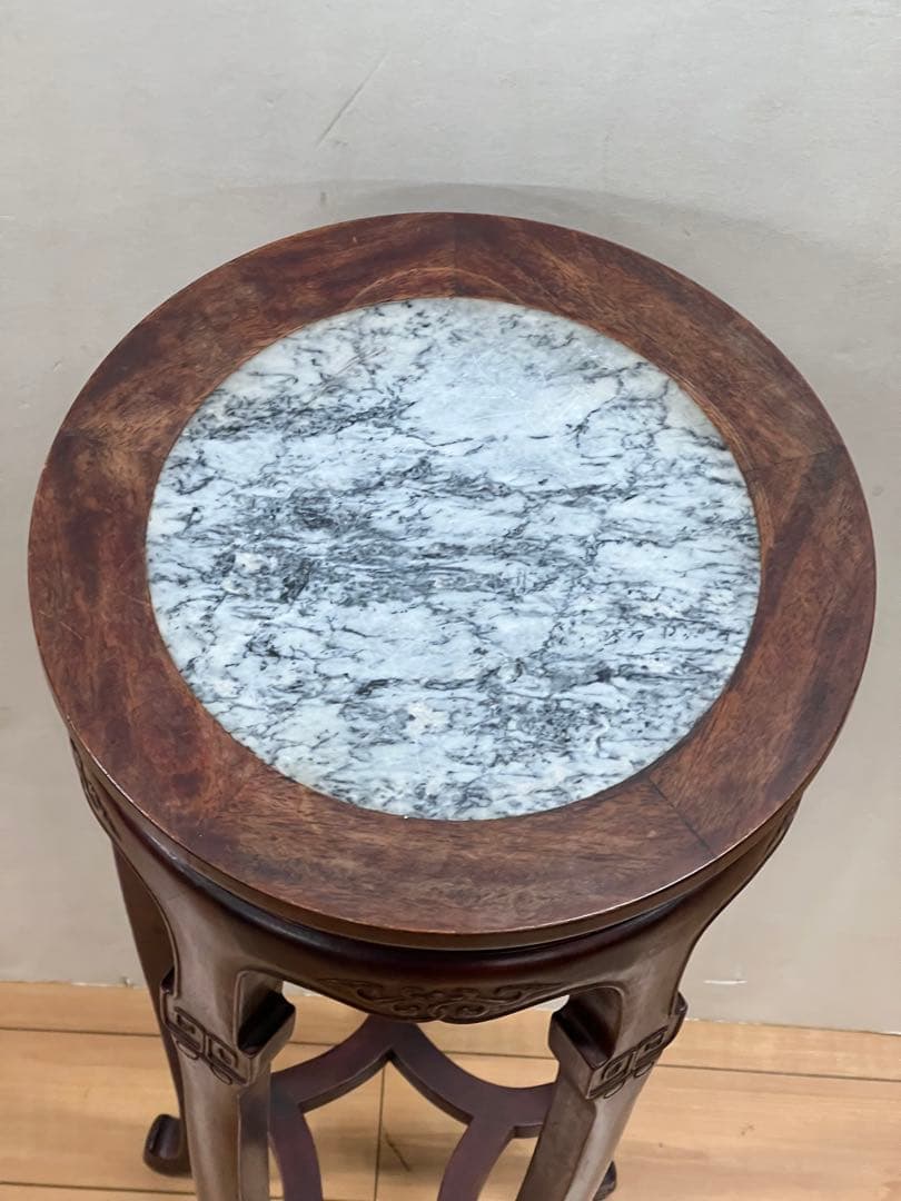 ［美品］花梨　花台　送料込み