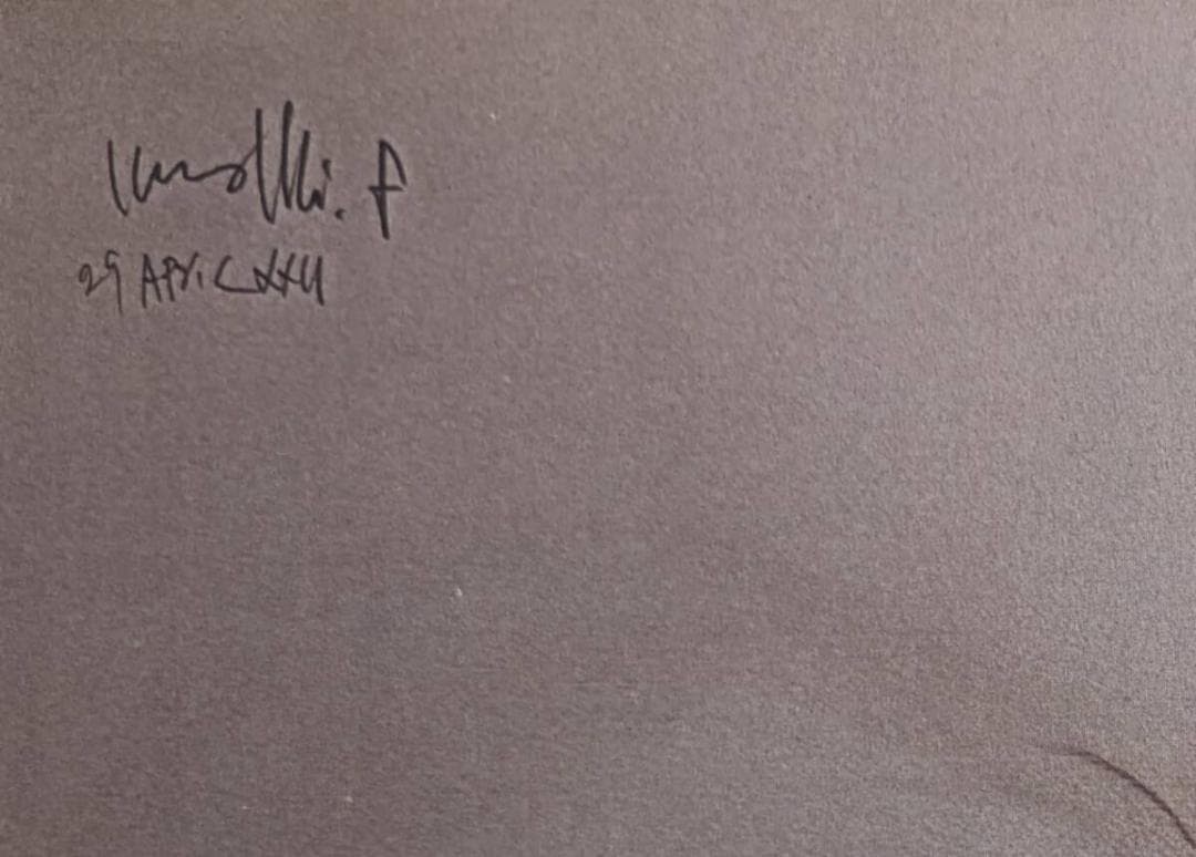 古沢岩美、「長椅子」、厳選、希少画集・額装画、限定800部、人気作品