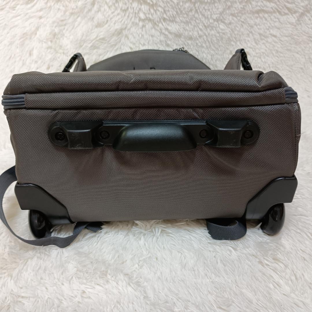 LeeDee 2way静音キャリーバッグ グレー 機内持込みサイズ キャスター付