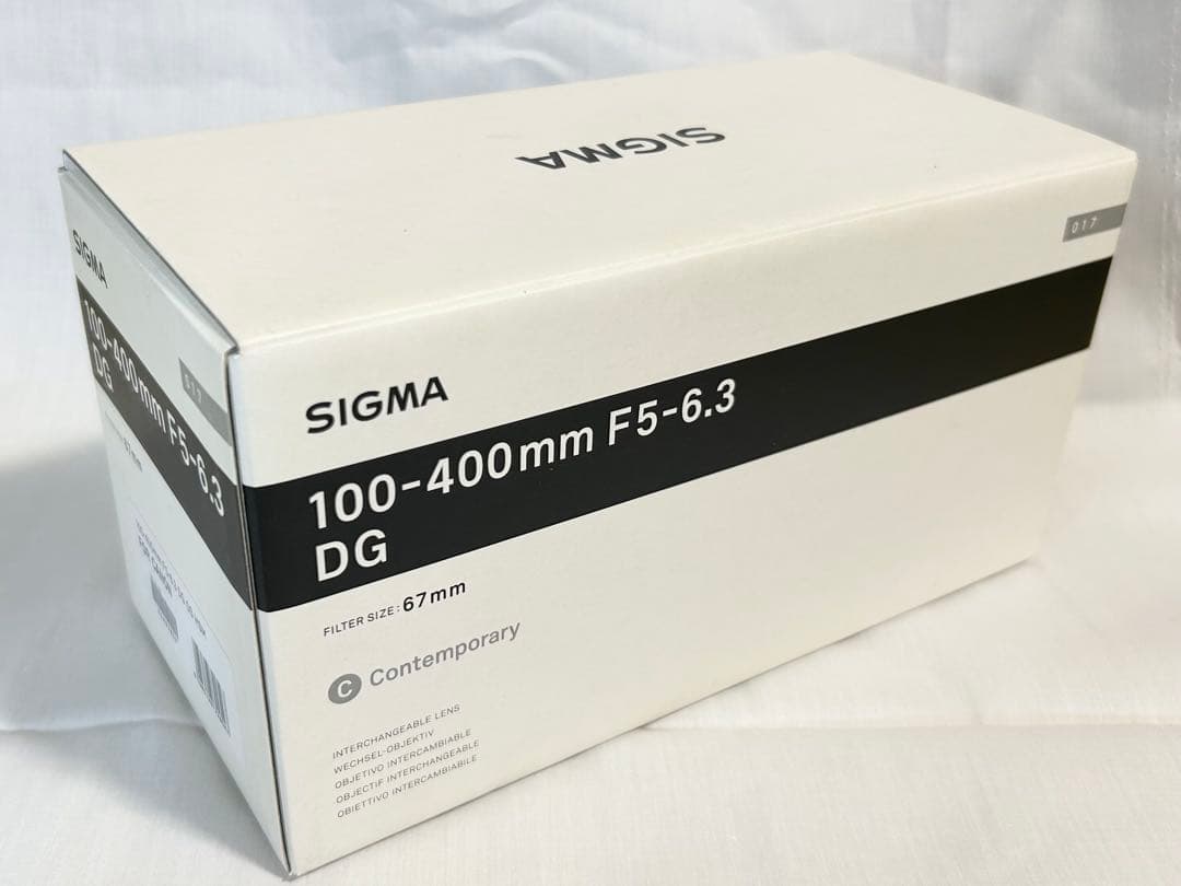 Canon EF用 SIGMA 100-400mm F5-6.3 DG