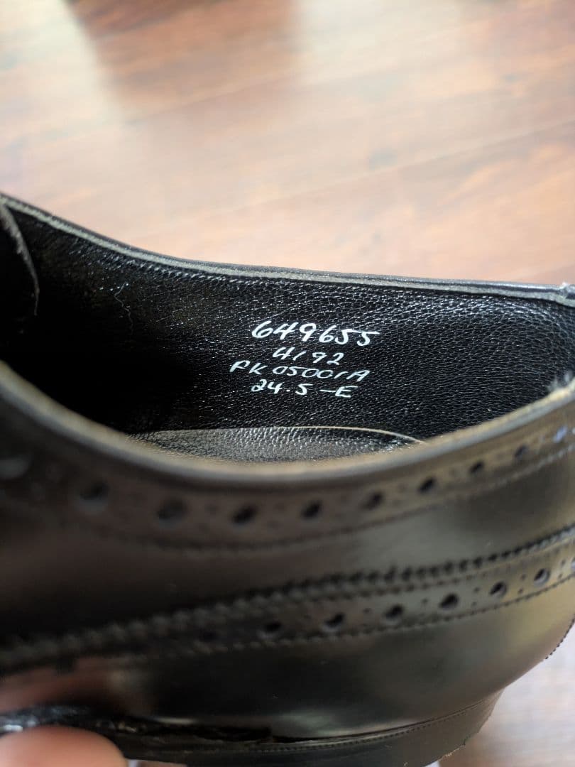 コムデギャルソン　オム　革靴　ドレスシューズ