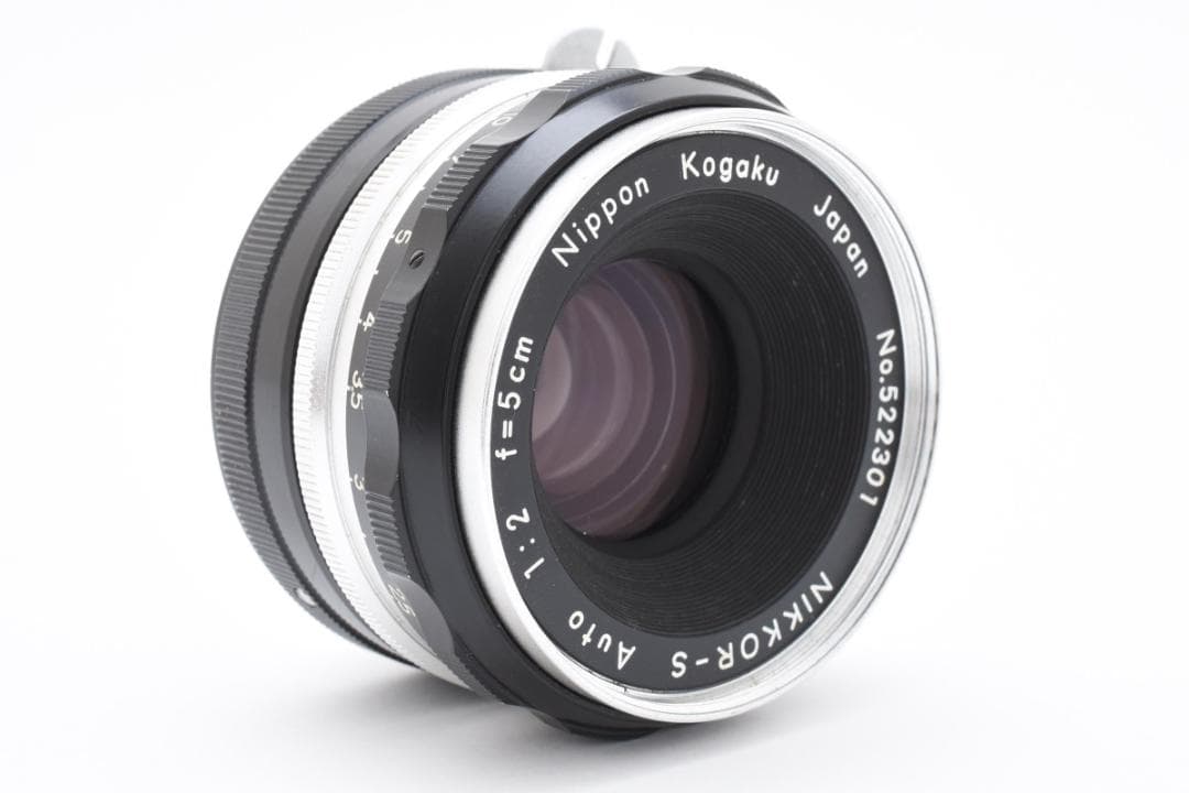 ＊1581＊チックマーク Nikkor-S 55mm f/2 レンズ