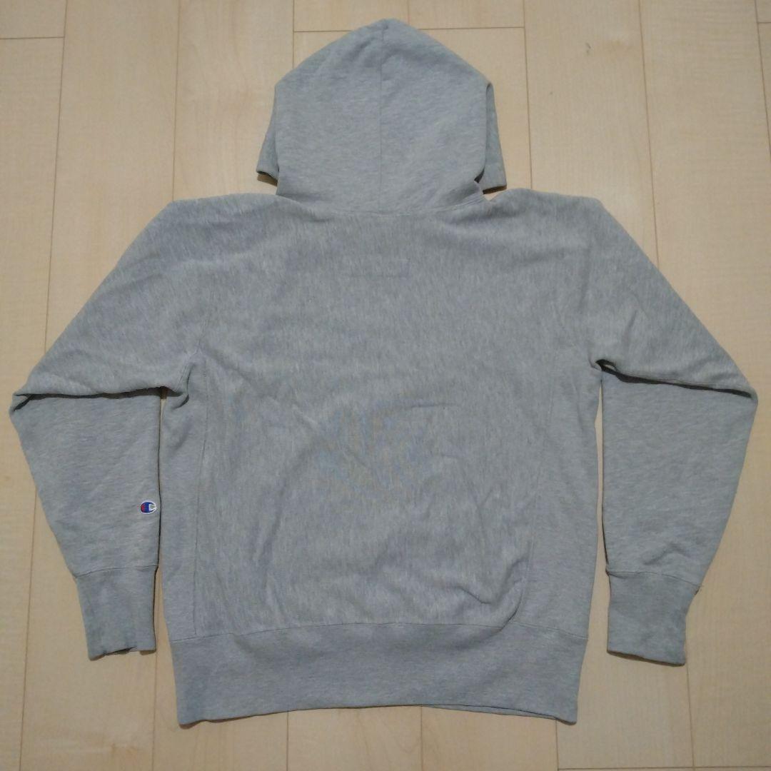チャンピオン リバースウィーブパーカー USMA 青単色タグ Lサイズ