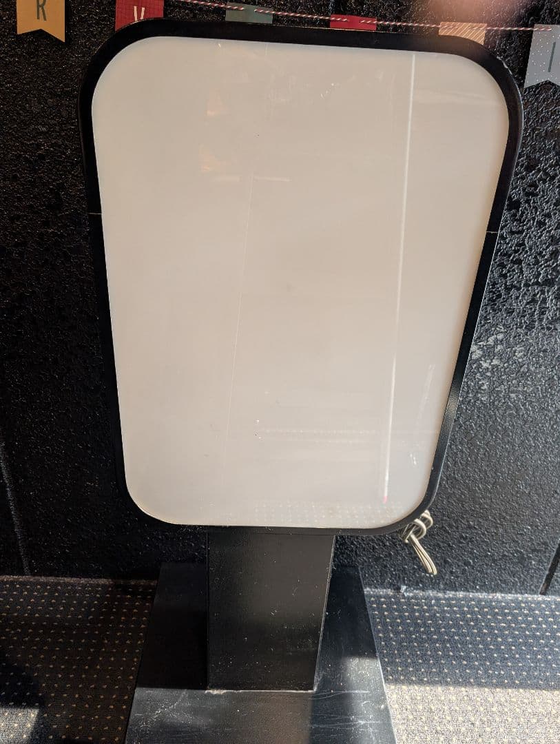 可動式　両面電飾スタンド看板 　店舗用