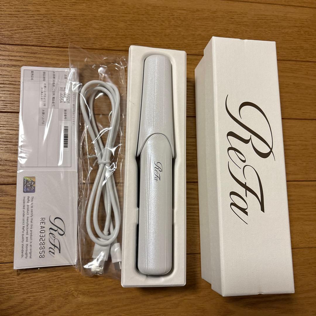 リファ　フィンガーアイロン ホワイト　未使用品