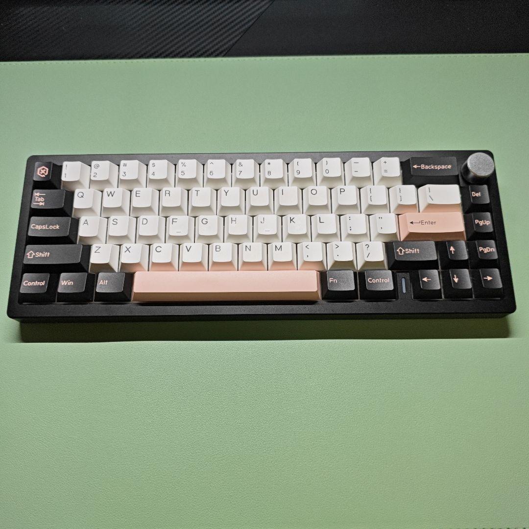 YUNZII AL68 メカニカルキーボード ミルクV2スイッチ