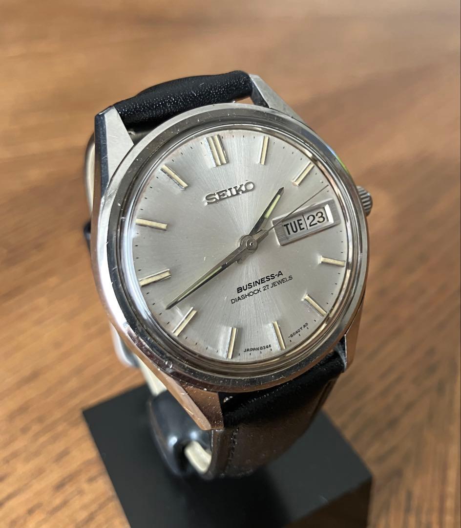 【稼働品】セイコー ビジネスA 8306/46-8020自動巻き