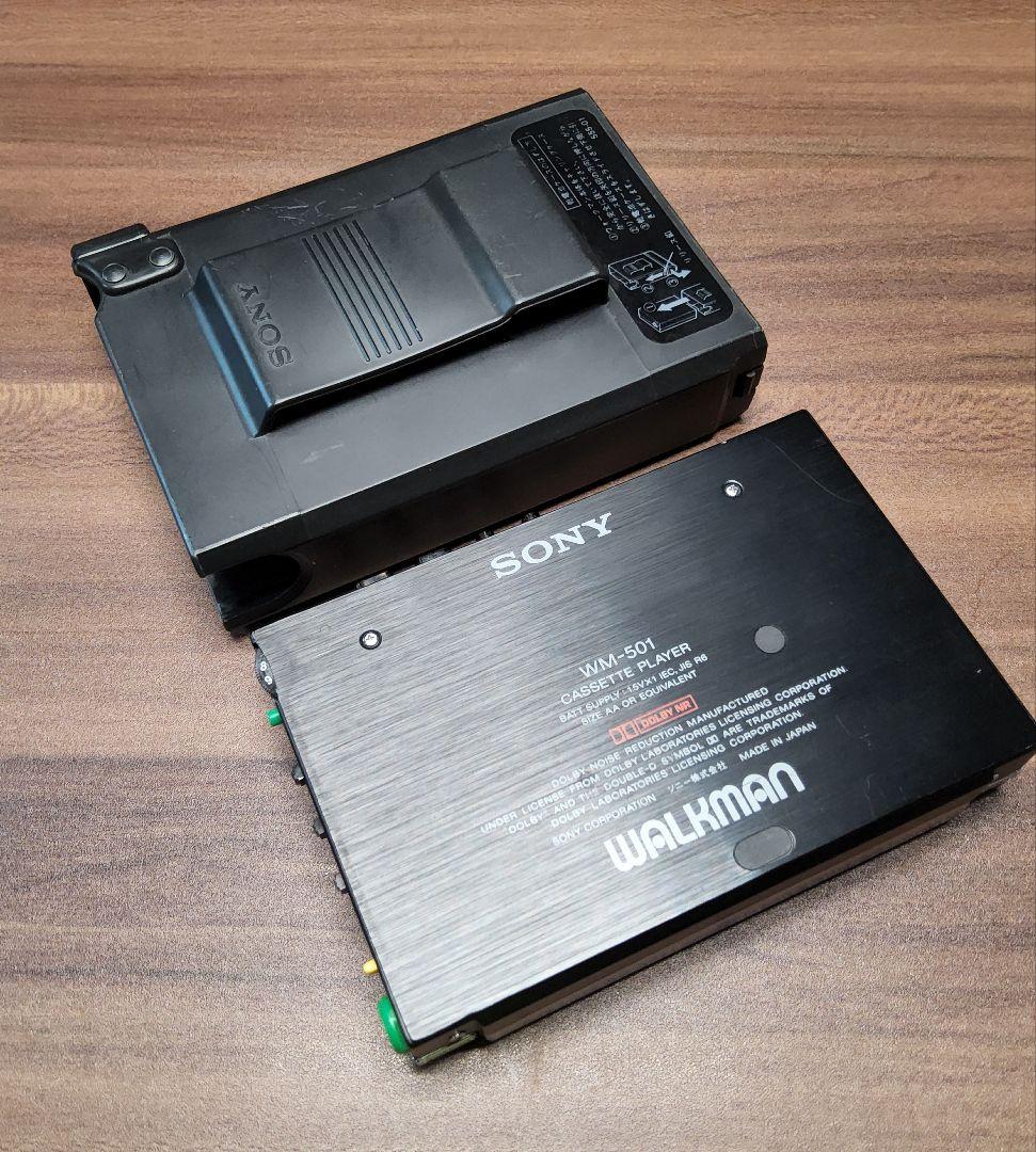 【極美品 超レア！】SONY ウォークマン WM-501 ブラック ジャンク