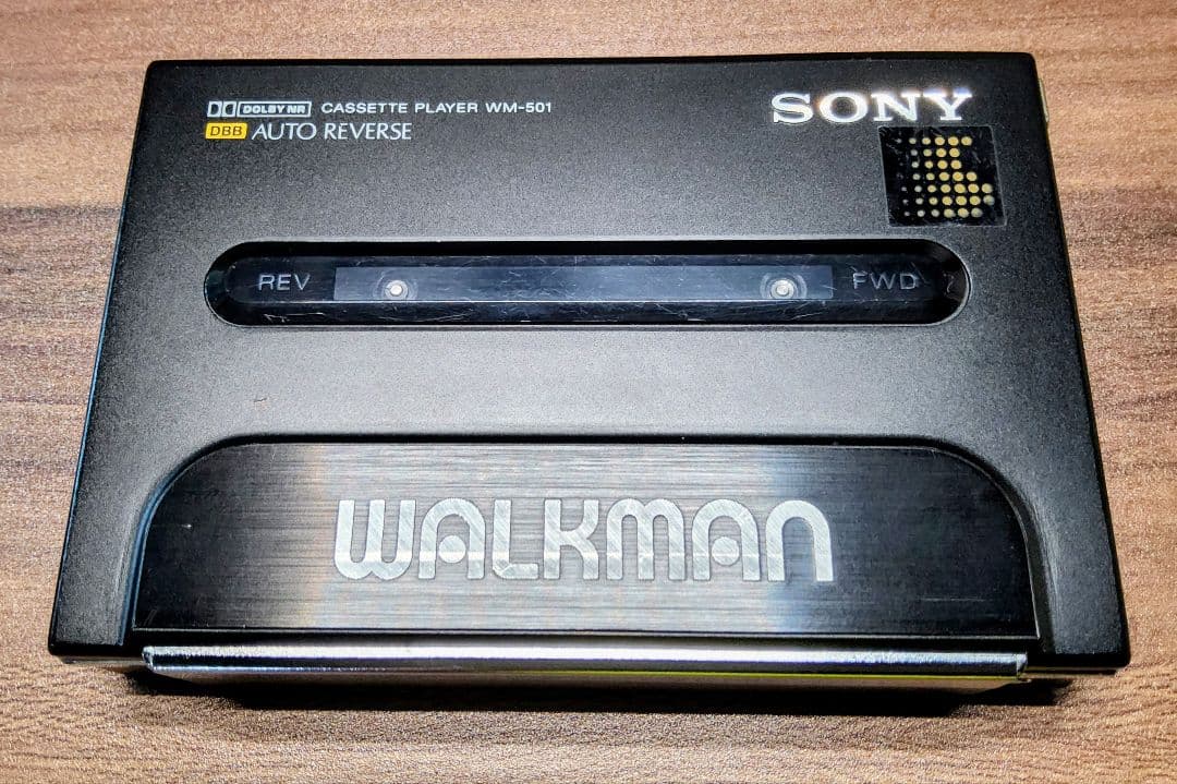 【極美品 超レア！】SONY ウォークマン WM-501 ブラック ジャンク