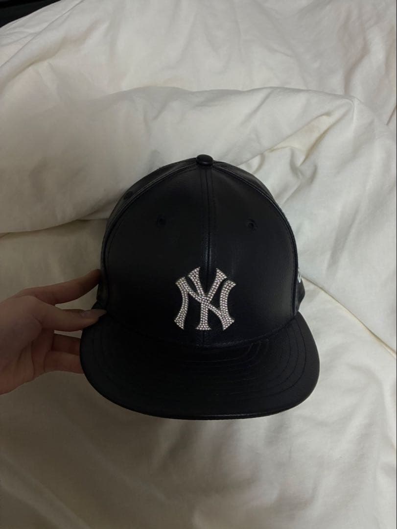 New Era ニューヨーク・ヤンキースキャップ 7 8/3 レザー