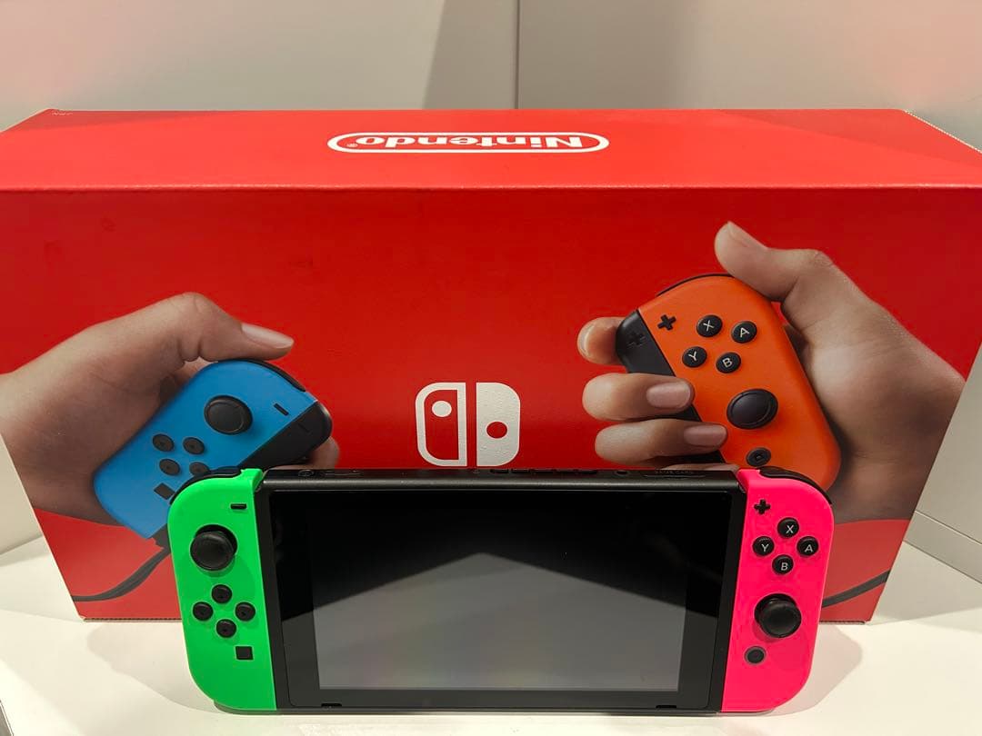 Nintendo Switch ネオンピンク/グリーン