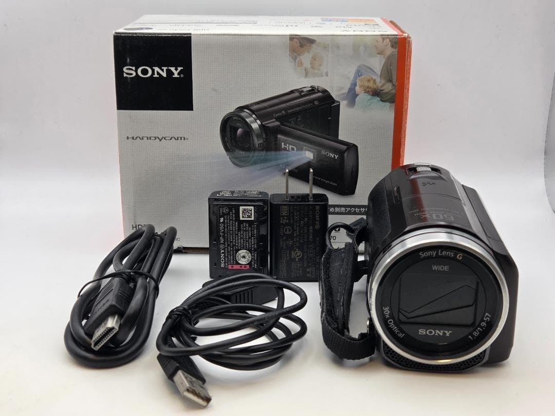 ソニー　SONY ハンディカム HDR-PJ540 ブラウン