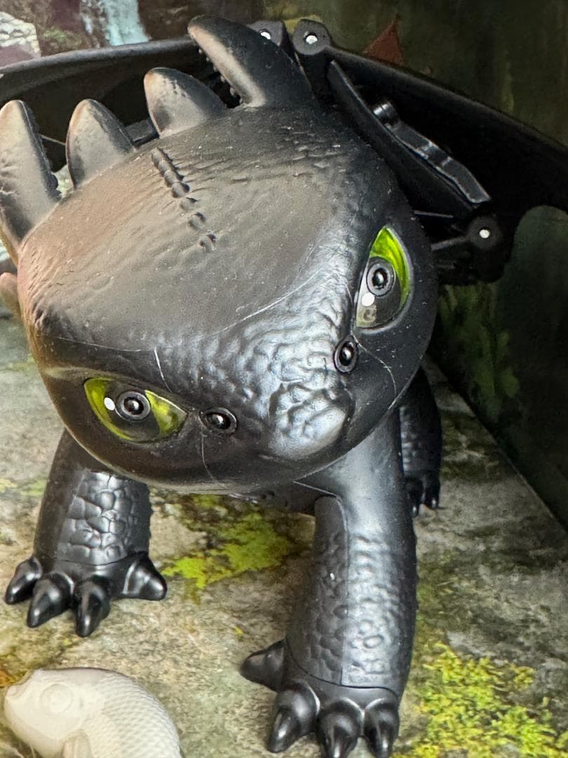 ヒックとドラゴン トーキング フィギュア トゥース ナイトフューリー