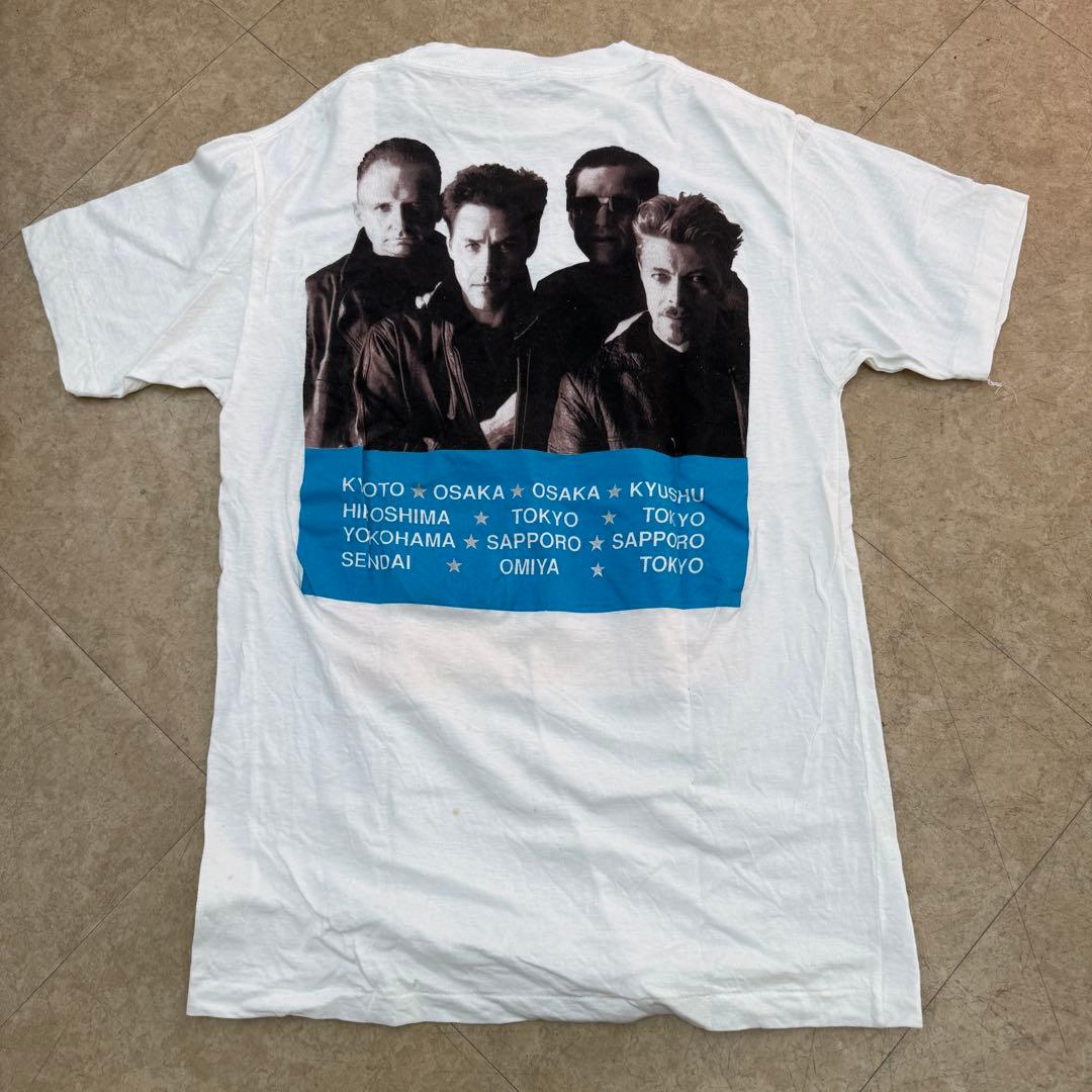 ティンマシーン バンドTシャツ デビッド ボウイ david bowie