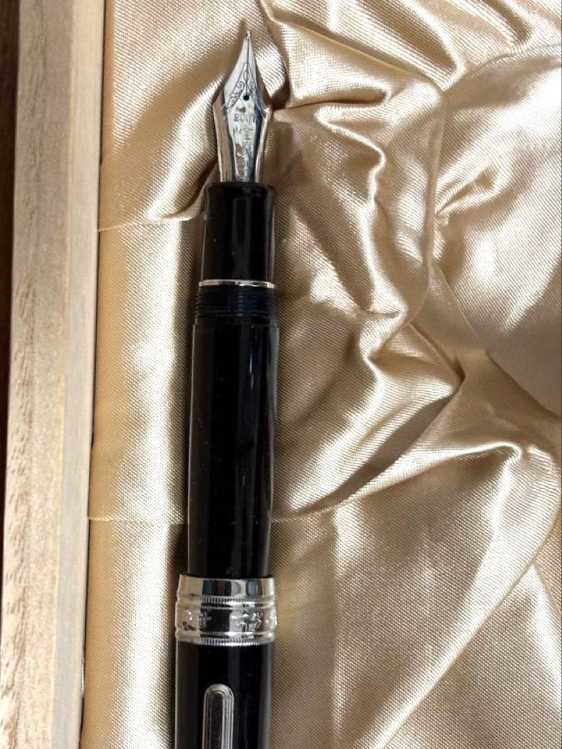 長原宣義　現代の名工　受賞記念万年筆 限定500本　木製箱付き