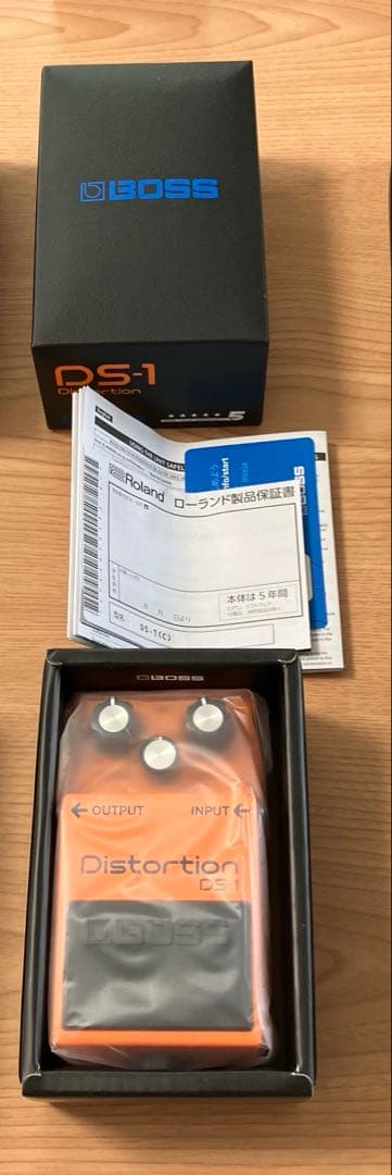 【新品未使用】BOSS DS-1、純正アダプター1個