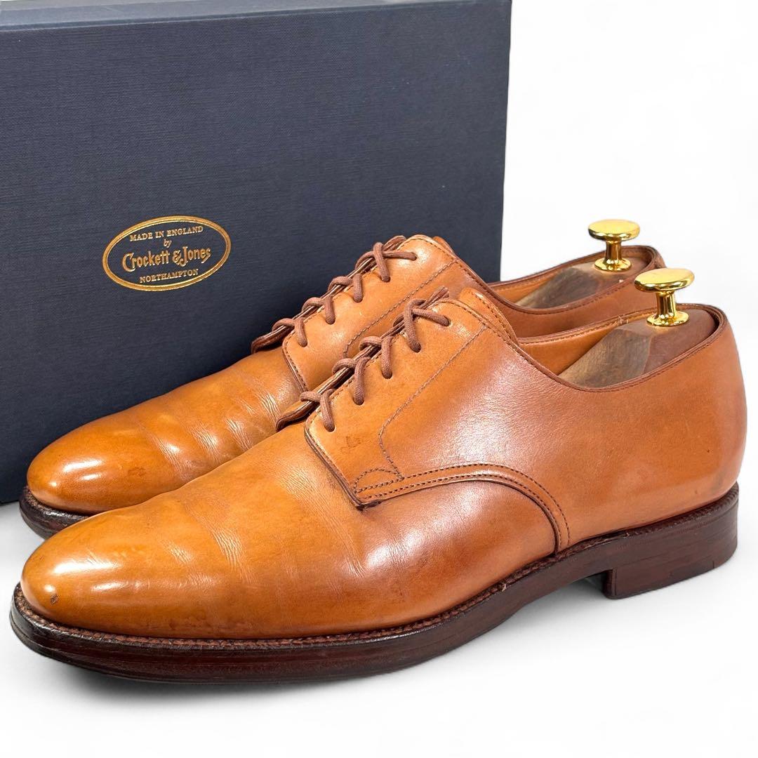 高級ライン クロケットアンドジョーンズ 7 25.5 サリー ライトブラウン