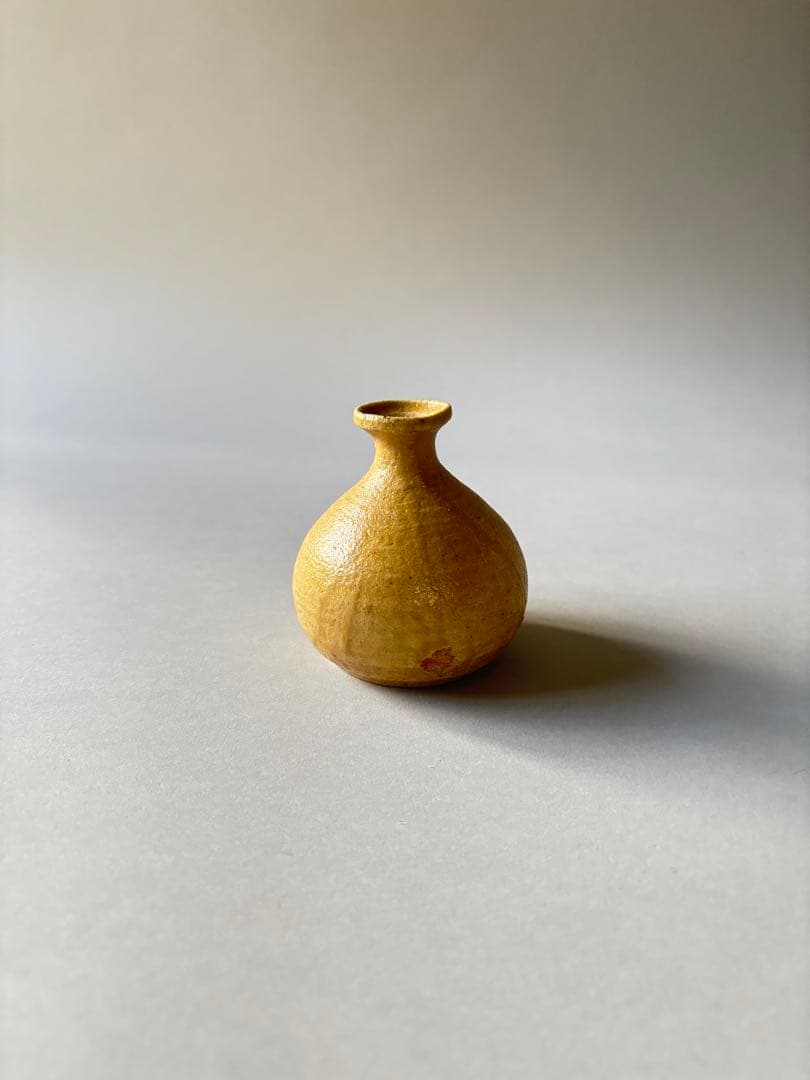 松浦祐介 黄瀬戸徳利 新品未使用 定価13,200円 作家物 酒器