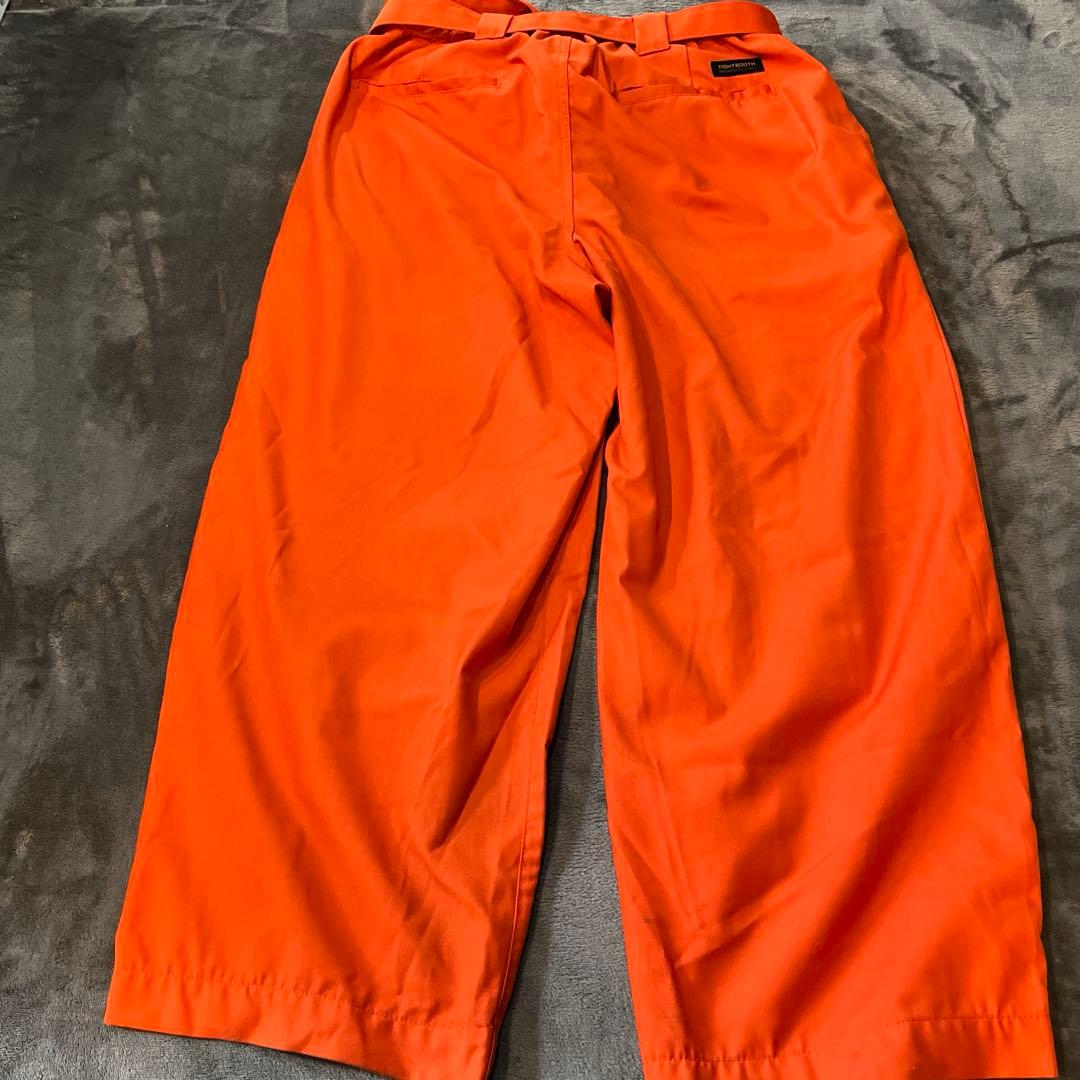 TIGHTBOOTH PRODUCTION パンツ M オレンジ