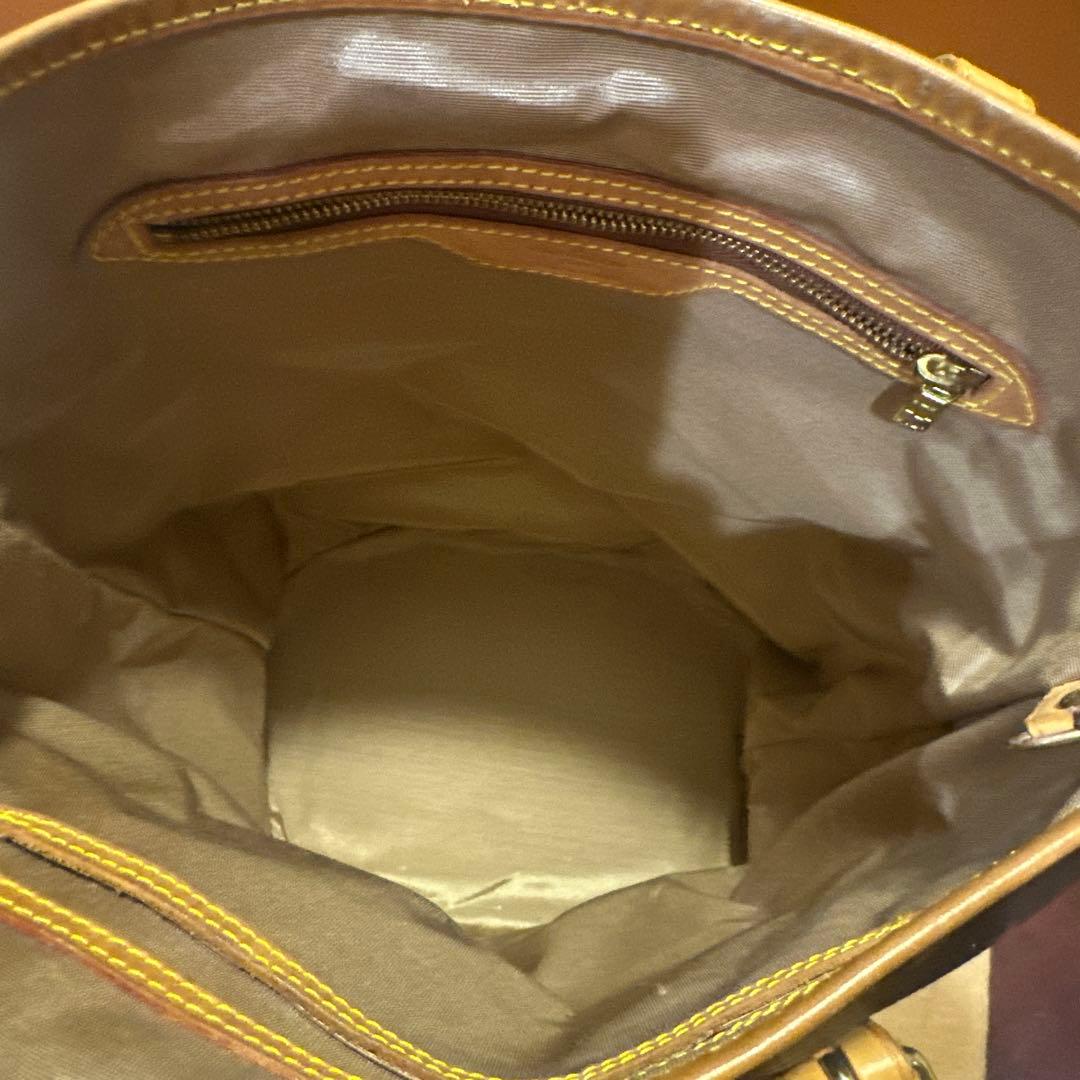 ルイヴィトン モノグラム バケットGM ポーチ付