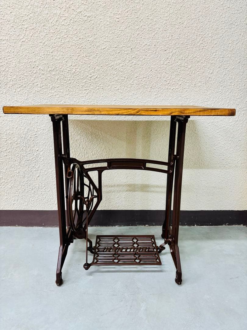 【最終値下】BROTHER 足踏みミシンテーブル アンティークテーブル　レトロ