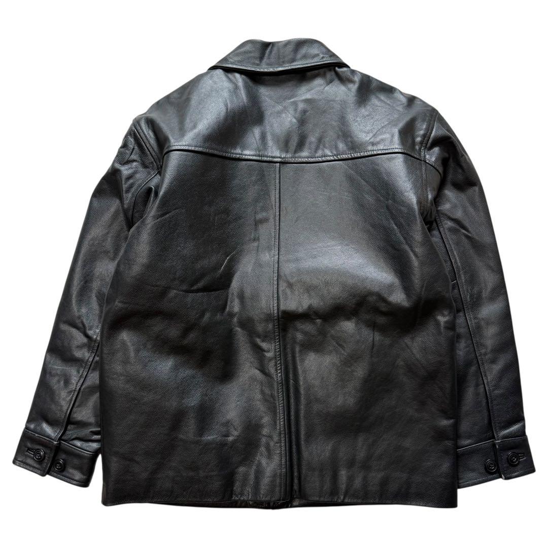 90's OLD GAP ジップアップ レザー カーコート レザージャケット