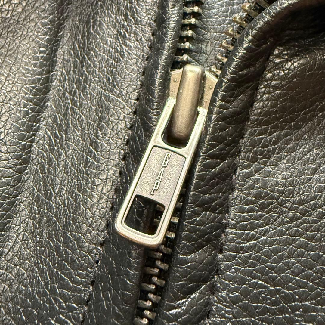 90's OLD GAP ジップアップ レザー カーコート レザージャケット