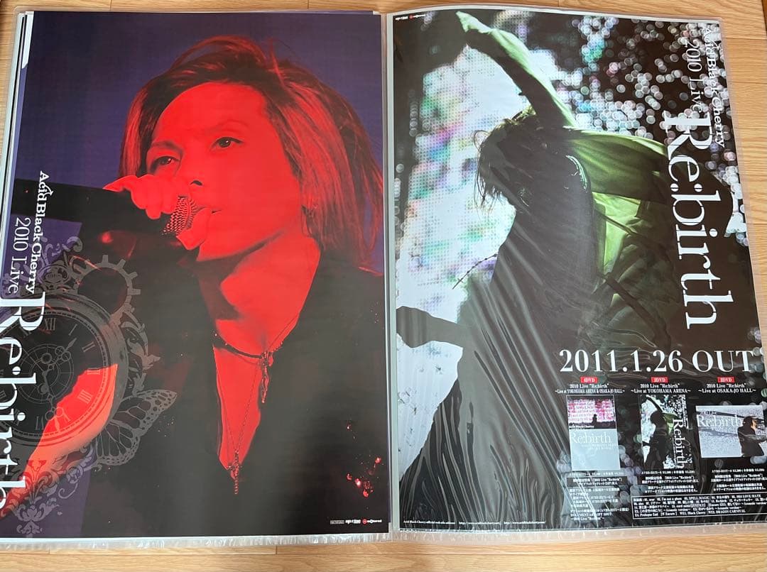 30枚Acid Black Cherry CD予約特典　非売品ポスター　①