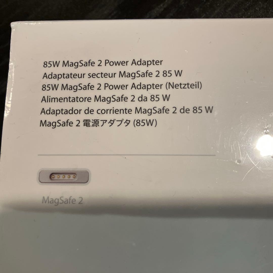 【新品】Apple 85W MagSafe 2 Power Adapter