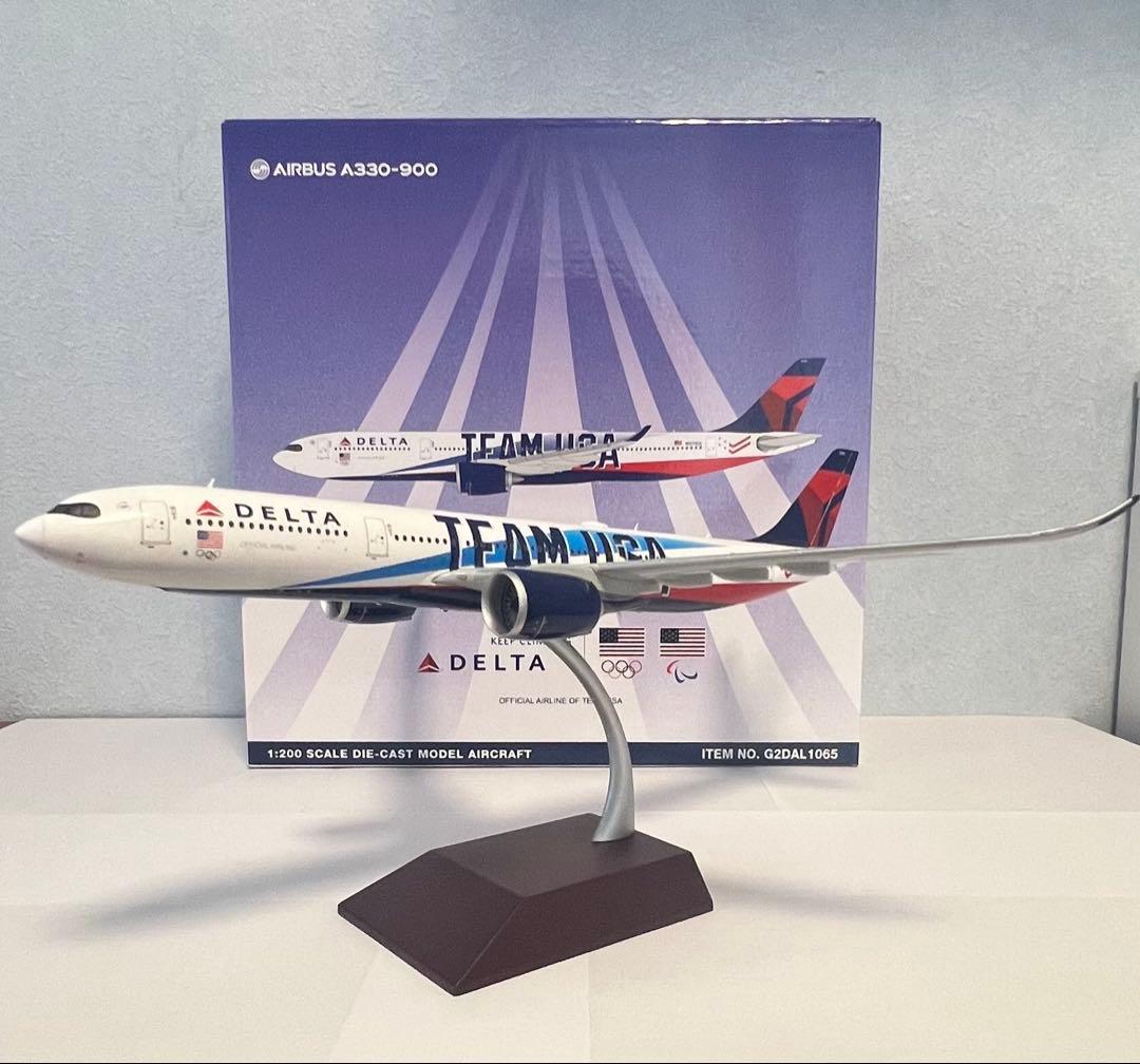 あゆGemini jets 1/200 デルタ航空 Team USA