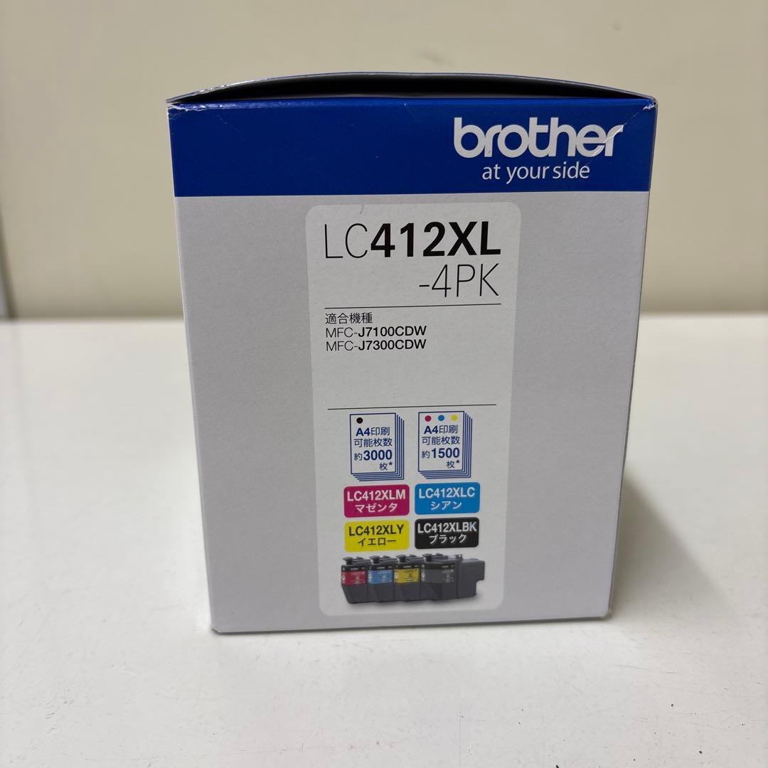 LC412XL-4PK brother 純正インクカートリッジ 大容量4色パック
