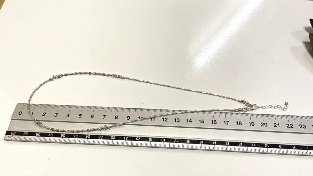 カレンシルバー　オニキス　ネックレス　※N70-3 ほか、ご依頼品