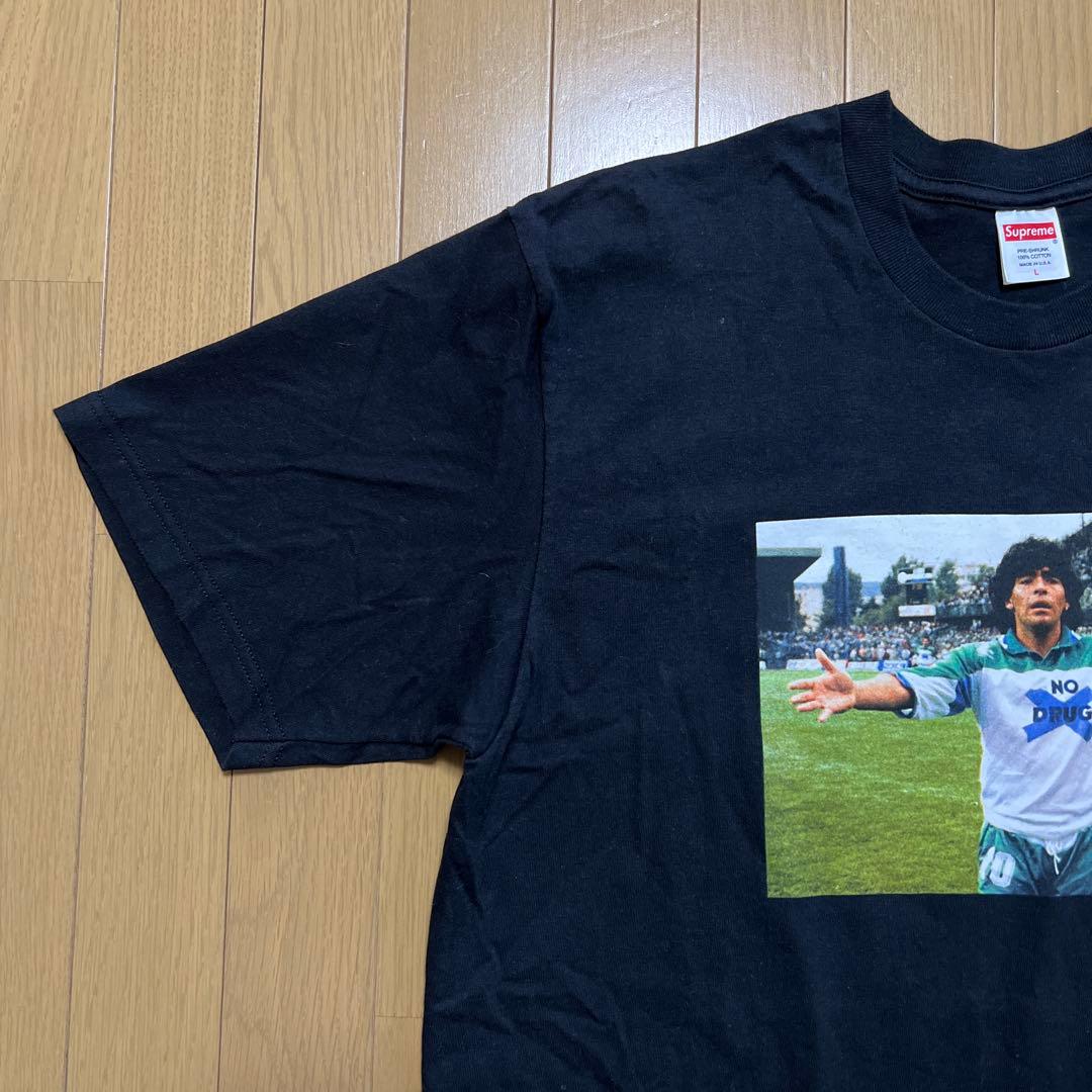 Supreme maradona Tシャツ 黒 L 2024SS マラドーナ