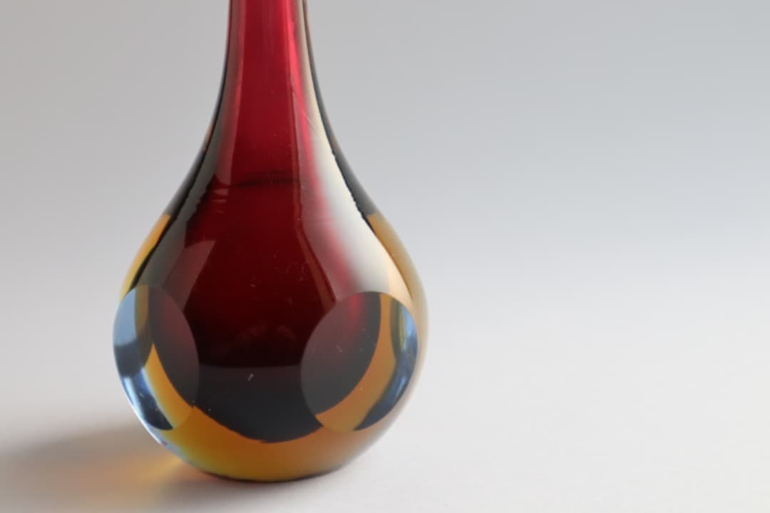 Flavio Poli　ムラノガラス/花器/ビンテージ/フラビオポリ