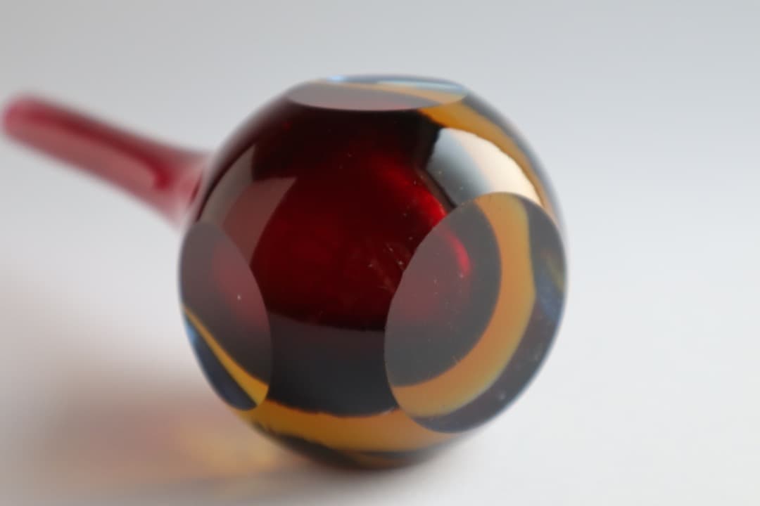 Flavio Poli　ムラノガラス/花器/ビンテージ/フラビオポリ