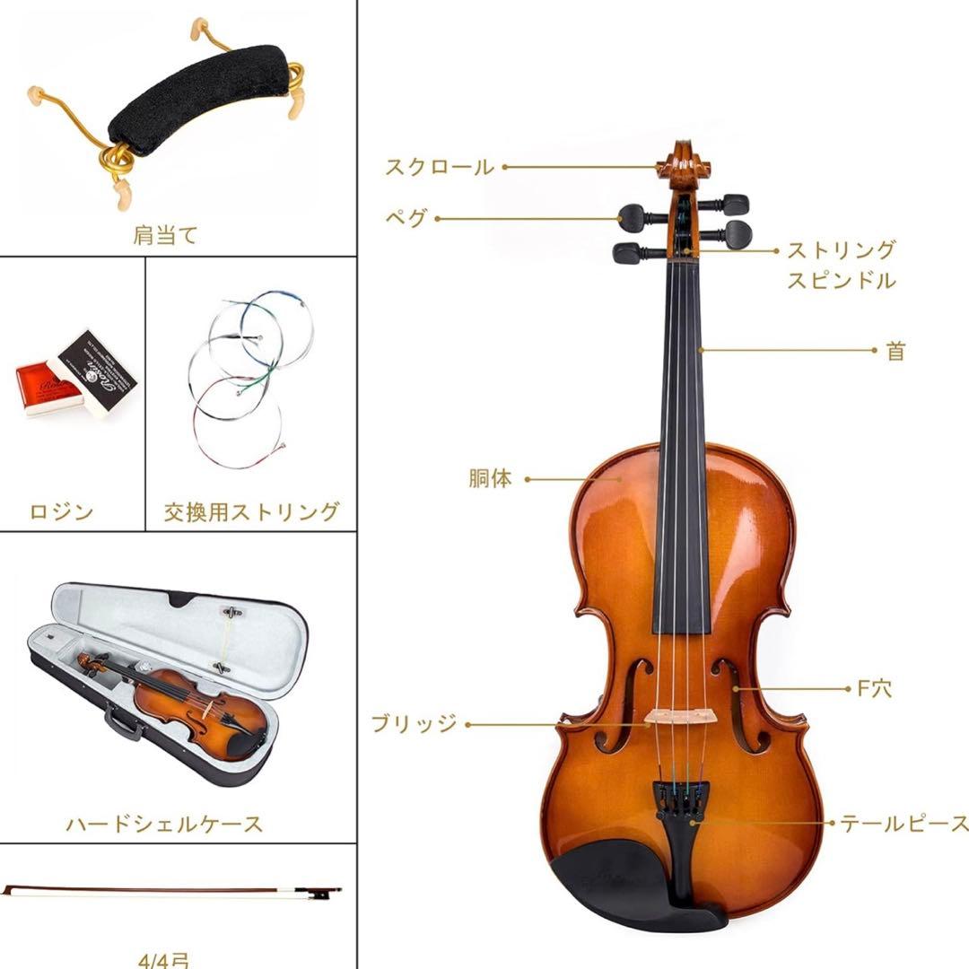 バイオリン 初心者入門セット エクストラストリング