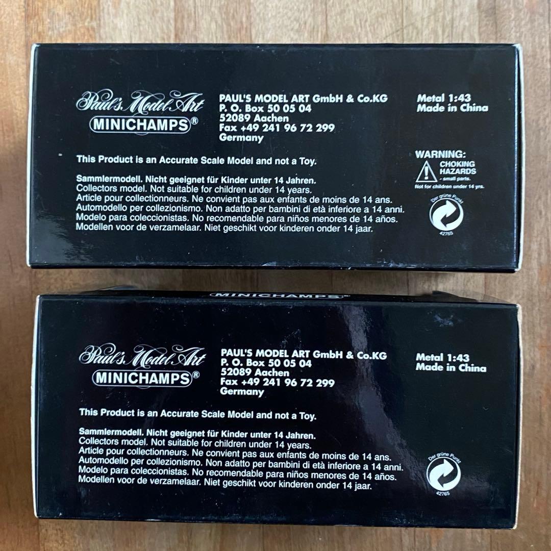 ミニチャンプス MINICHAMPS 1/43 ミニカー メルセデスベンツ