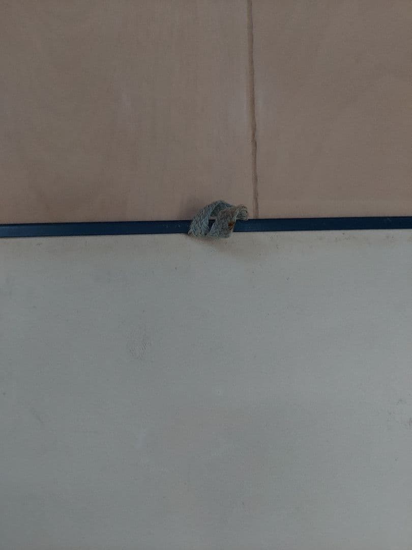 ★戦前ポスター『マニラ障子紙 美人 レトロ広告』当時物/サイズ約90.5×61㎝