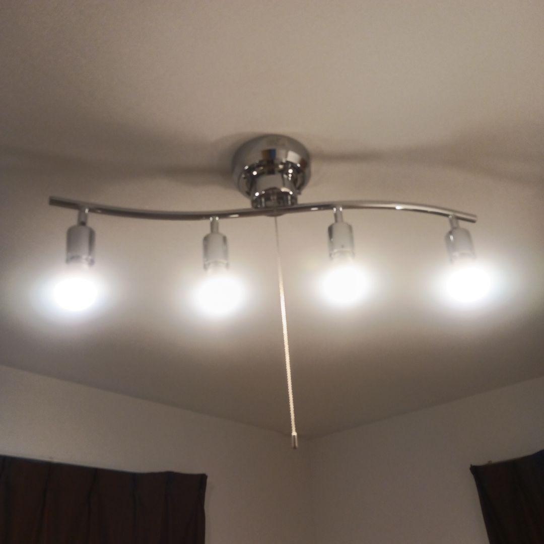 シーリングライト 4灯　2個セット　電球8個付き