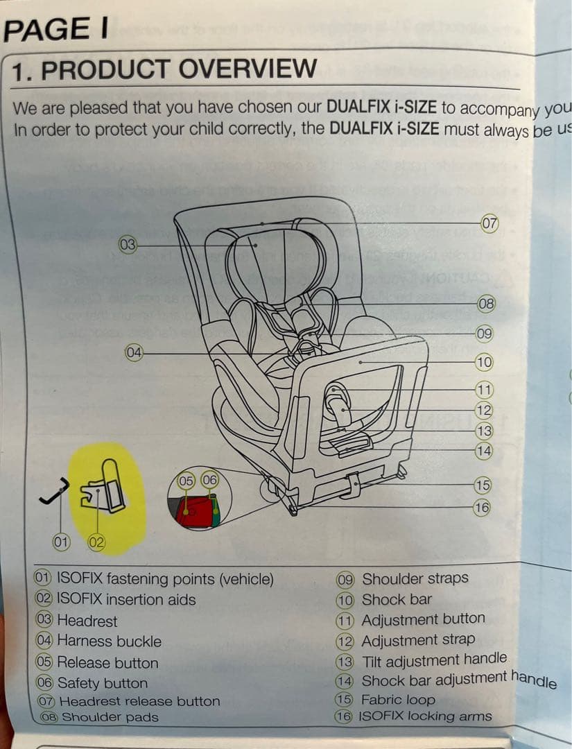 ちょび【チャイルドシート】ブリタックス・レーマー