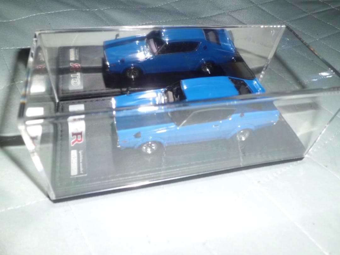 【現状品】イグニッションモデル 1/43 スカイライン 2000GT-R ブルー