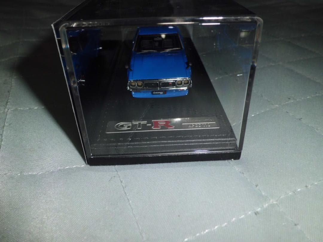 【現状品】イグニッションモデル 1/43 スカイライン 2000GT-R ブルー