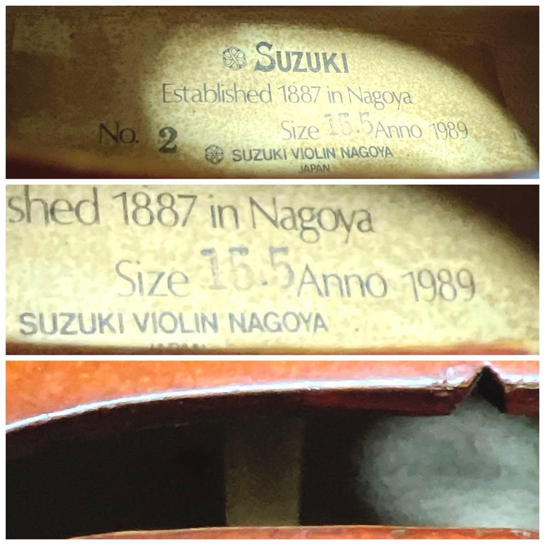 【良品】SUZUKI ビオラ NO.2 4/4 ヴィオラ　VIOLA 新品弓付属