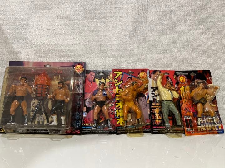 再値下げ！闘魂値引き！アントニオ猪木１０体＋α フィギュアセット、