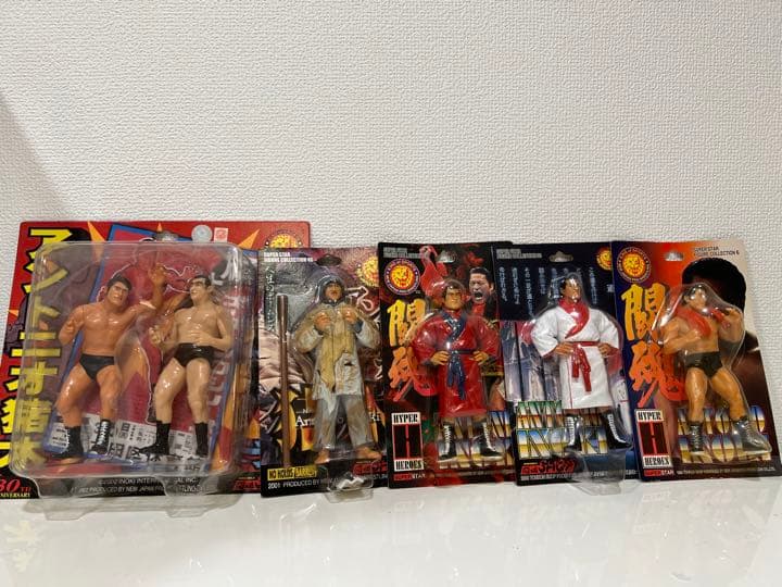 再値下げ！闘魂値引き！アントニオ猪木１０体＋α フィギュアセット、