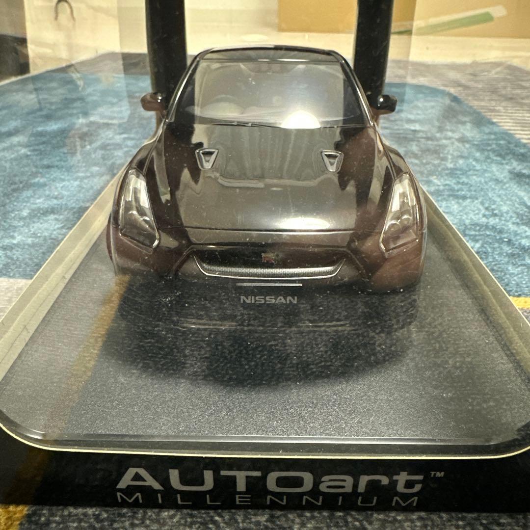 ミニカー AUTOart 1/18 77397NISSAN GT-R SUPER BLAK