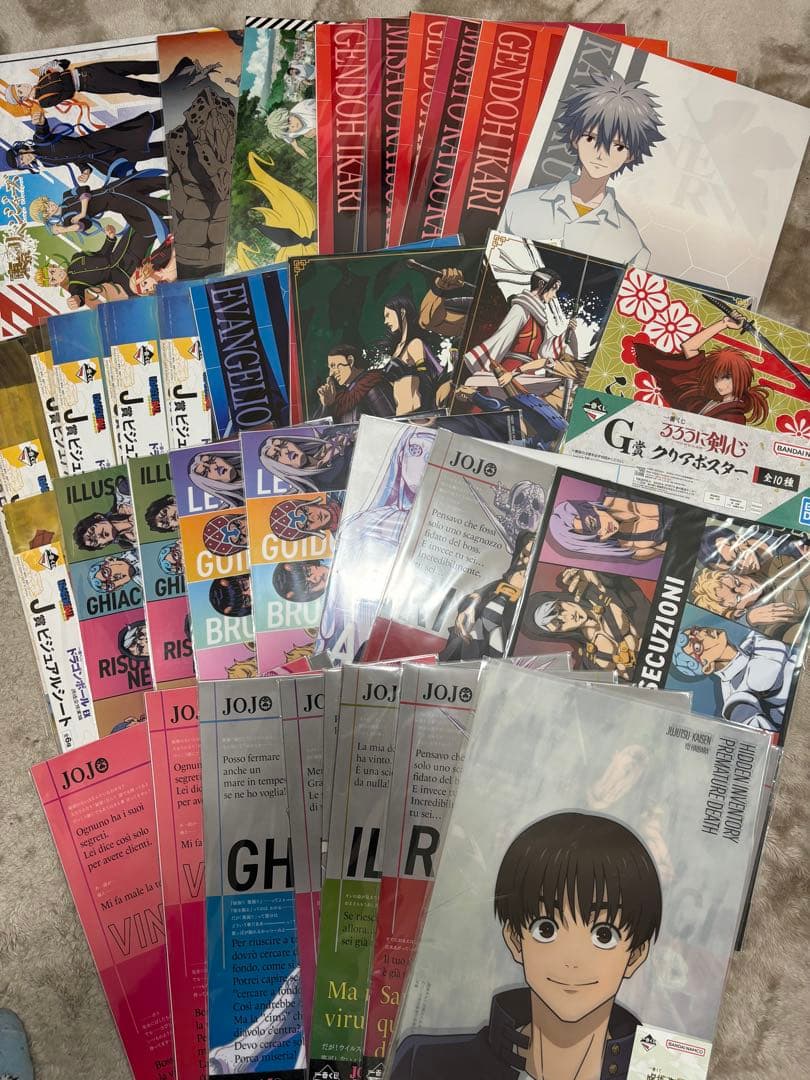 キャラクターグッズ アニメキャラ ポスター 大量 イラストボード まとめ売り