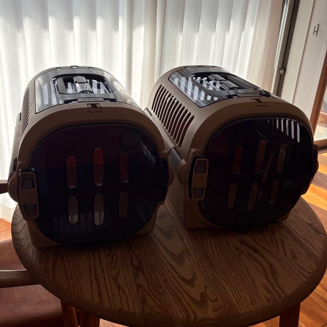 リッチェル キャンピングキャリー M ブラウン